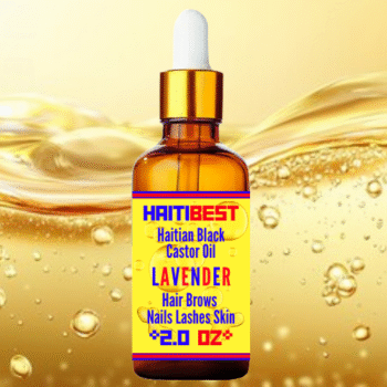 Haitian Black Castor Oil - Lavender (2oz) - HAITIBEST