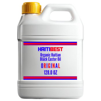 HaitiBest Organic Haitian Black Castor Oil in Bulk - Original 128.0 oz - HAITIBEST.COM